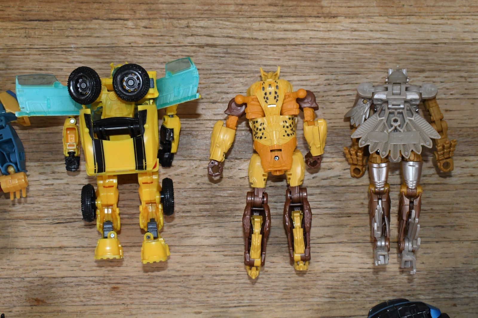 LOT of 10 Transformers Action Figures Hasbro SEE PICTURES Pre-Owned