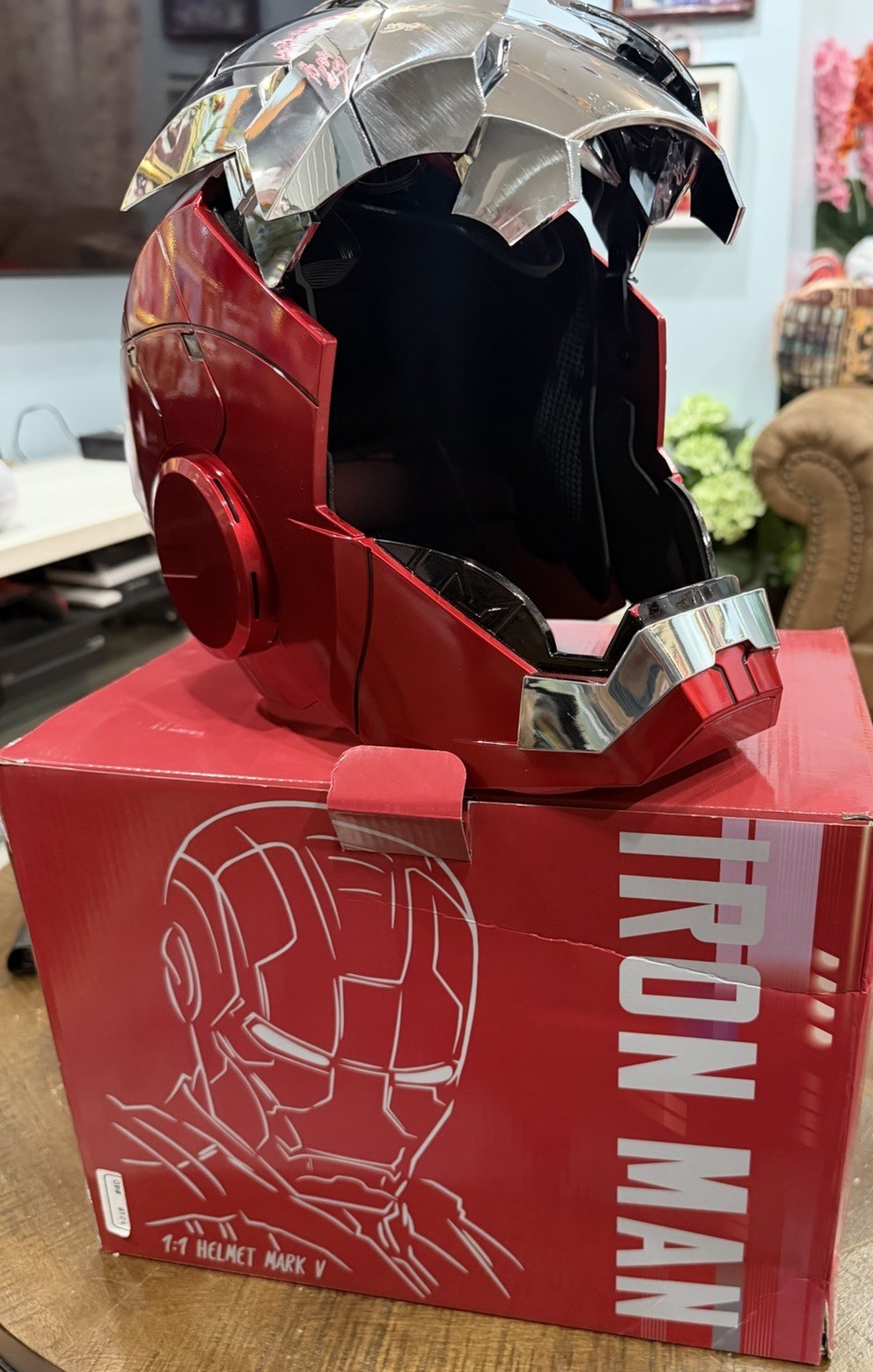 Autoking MK5 Iron Man Helmet Electronic Wearable Remote-Touch-Voice Control Mask