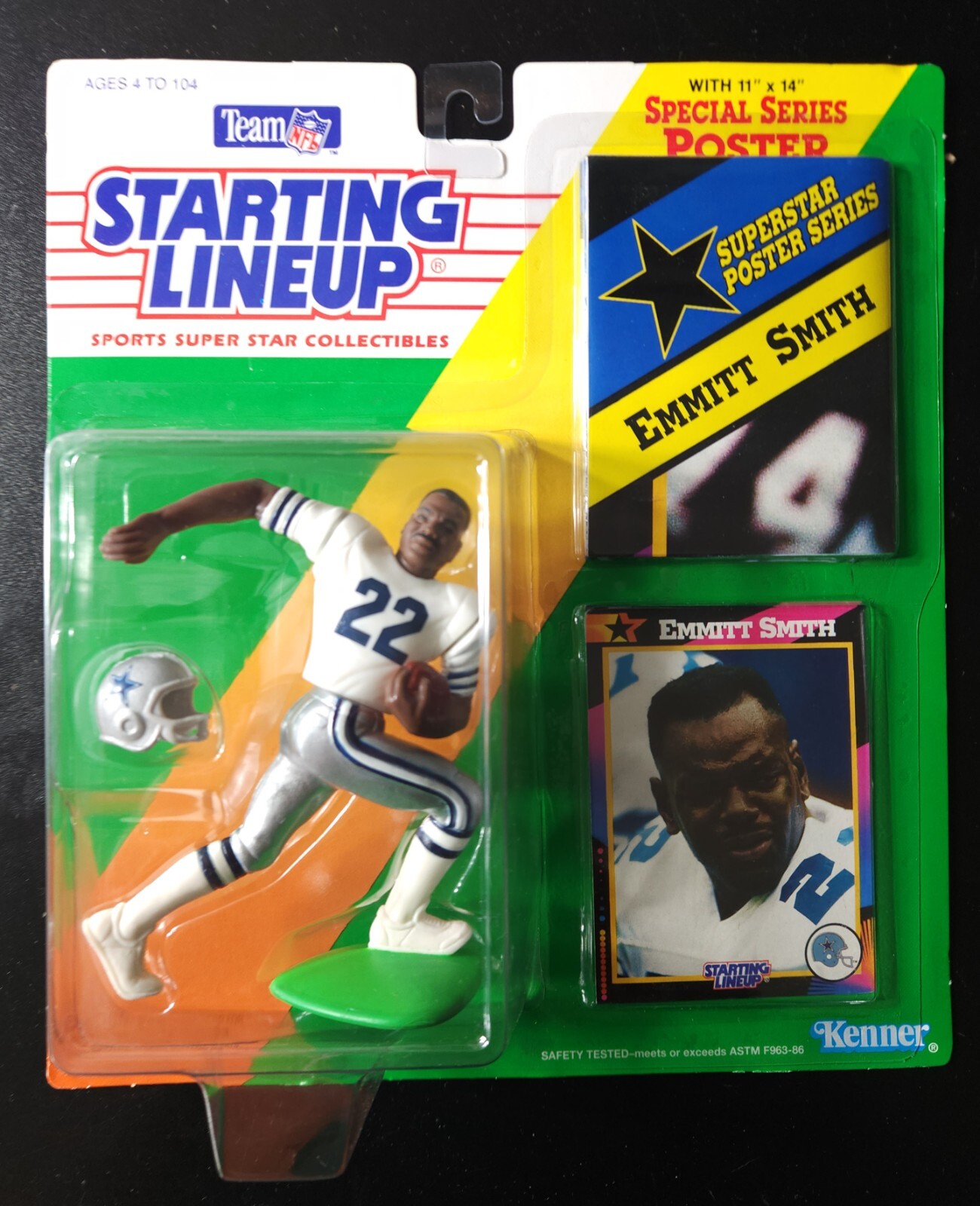 1988-2001 FOOTBALL Starting Lineup SLU Figures & Card Lot RC
