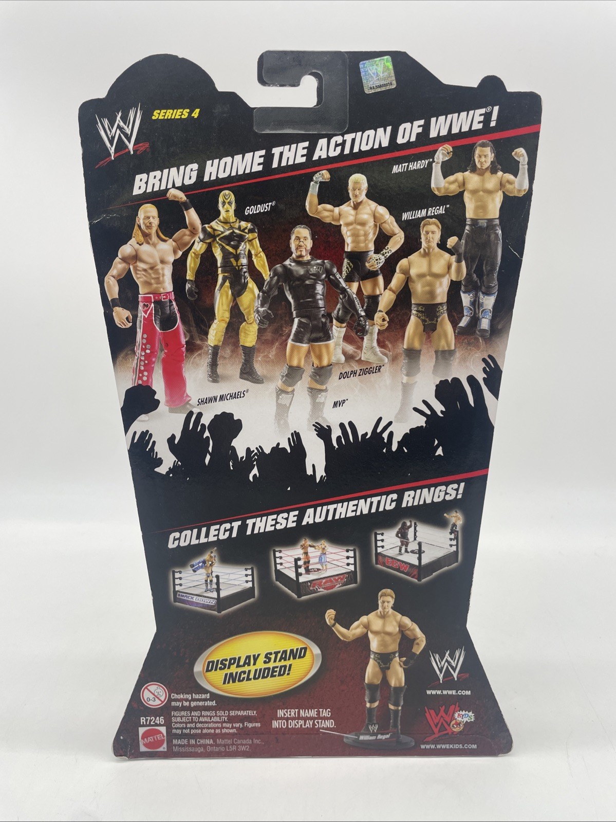 2010 WWE Mattel William Regal Series 4 Wrestling Figure #364 of 1000 Belt