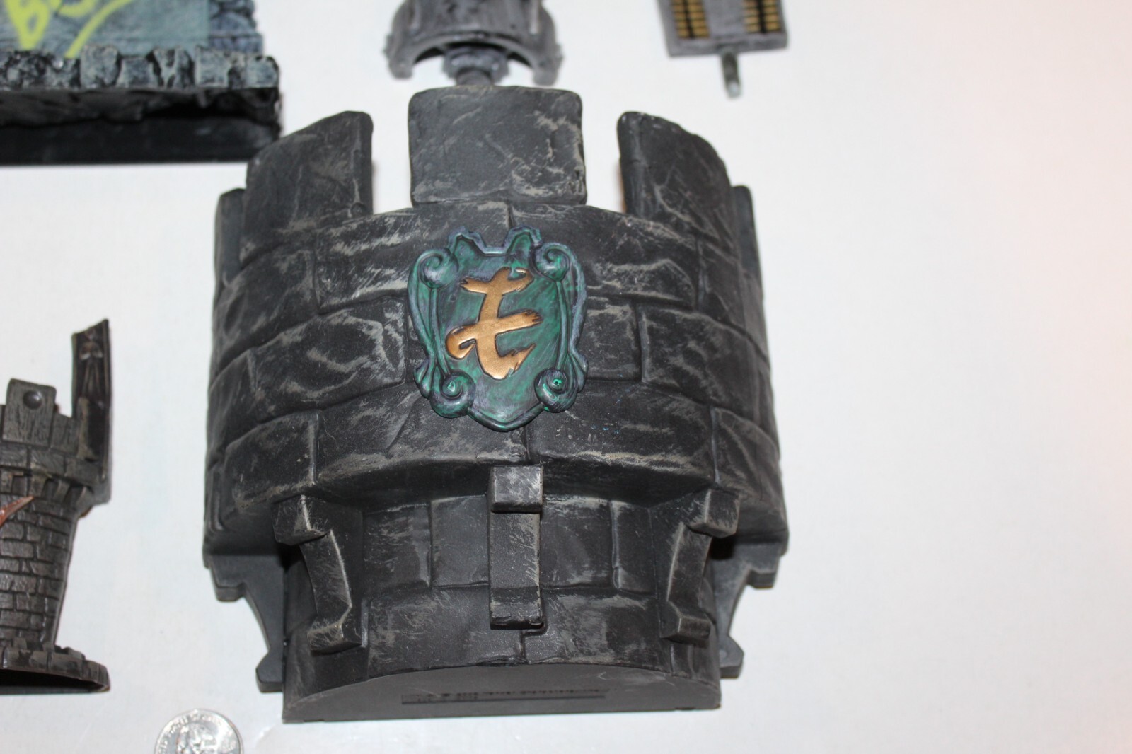 Marvel Legends Doctor Doom Castle Figure Stand Diorama Base Thing Parts Lot +++
