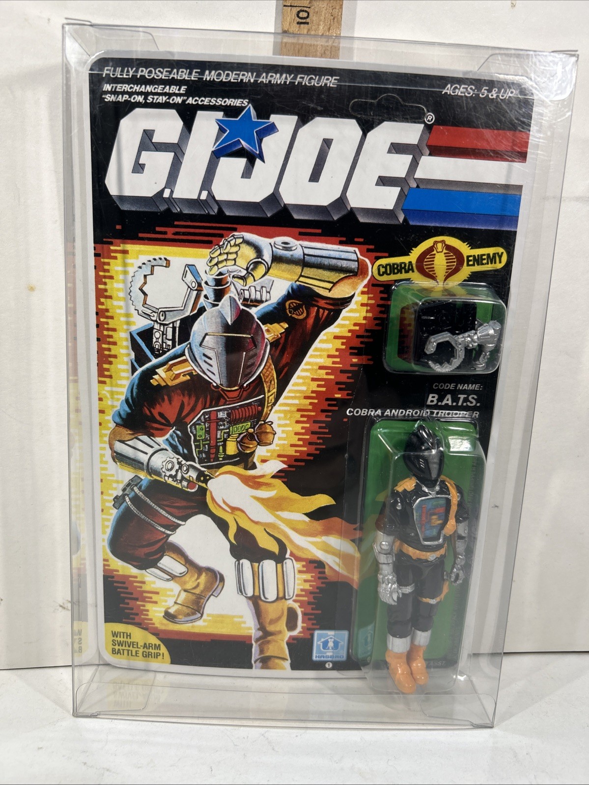 GI Joe Factory Reproduction Black Major Code Name B.A.T.S.