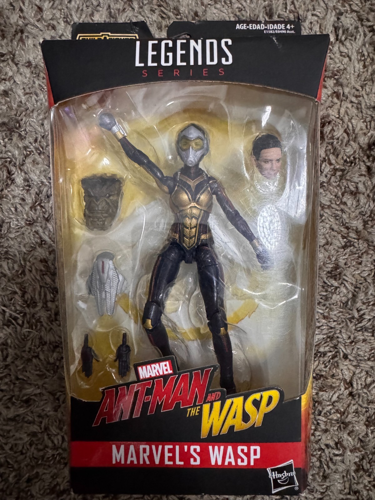 Marvel Legends Ant-man’s Wasp 6″ Action Figure (Cull Obsidian BAF) New