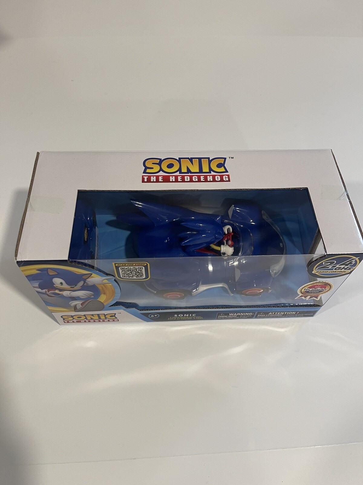 Sonic The Hedgehog Radio Control Car MISB 2023 NKOK 2.4 GHz New In Box