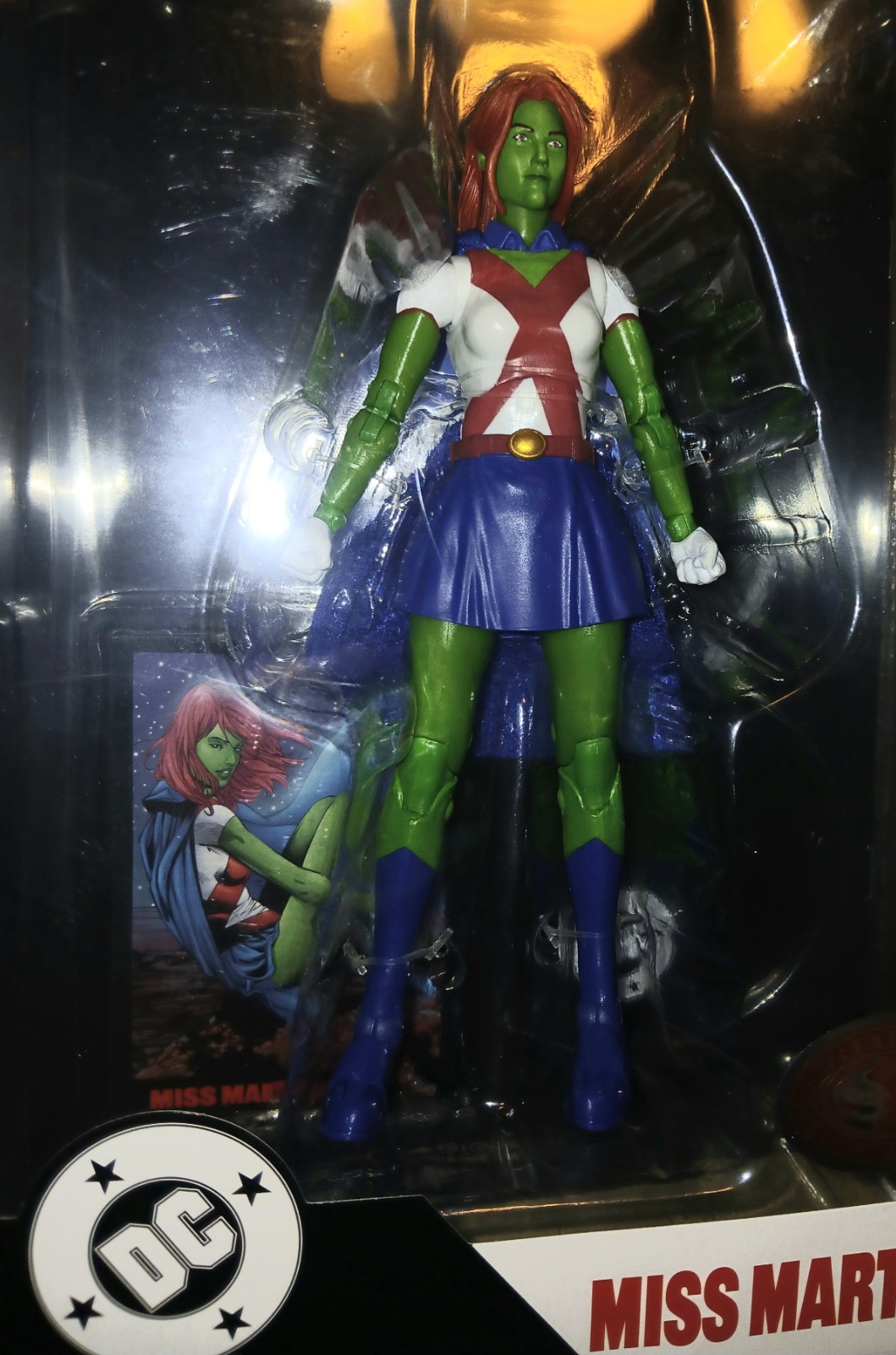 McFARLANE DC DIRECT PAGE PUNCHERS MISS MARTIAN 7″ FIGURE COMIC BOOK NEW 2026
