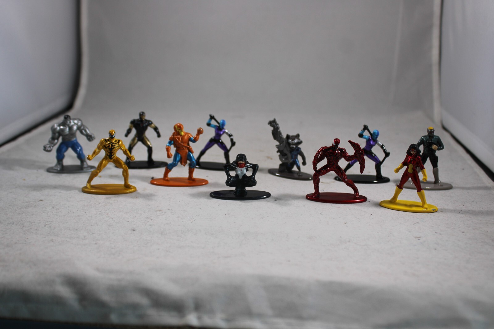 Silk Phage Jada Spider-Woman Nano Metalfigs Marvel DieCast Metal Man Carnage
