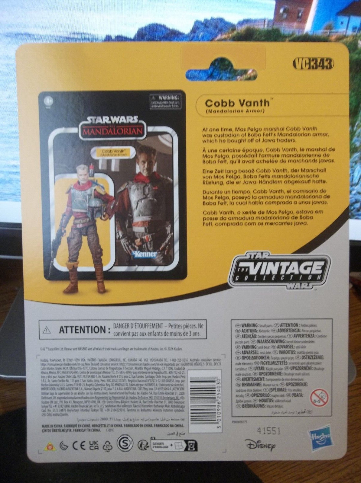 Star Wars Vintage Collection The Mandalorian Cobb Vanth DELUXE VC343 “BRAND NEW”