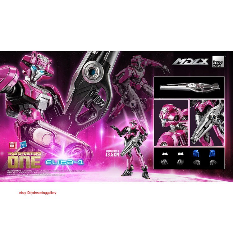 ThreeZero 3A Transformation One Elita 5.1in Limited Edition Action Figure