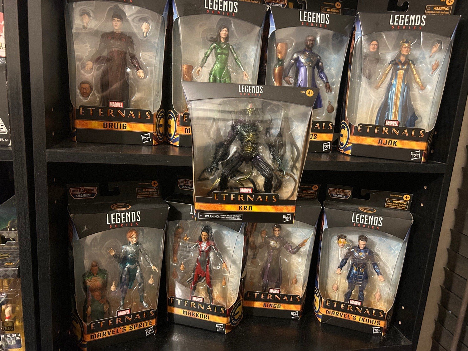 Eternals Gilgamesh Marvel Legends Kro Druig Sersi Ikaris Ajak Kingo Sprite Toys