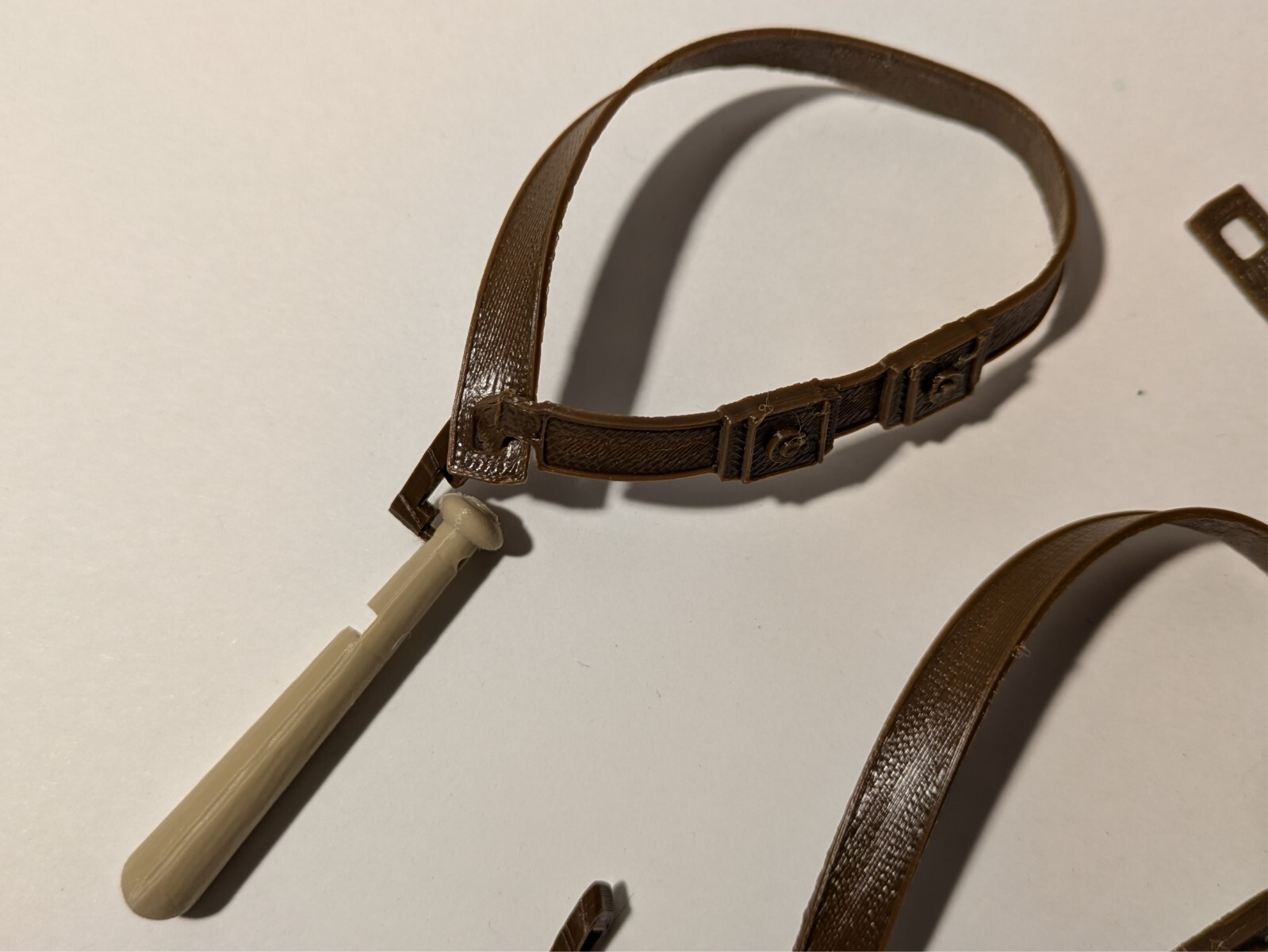 Planet of the Apes – Set of (3) Bandoliers and Clubs – 1:9 8″ Mego/Neca Scale