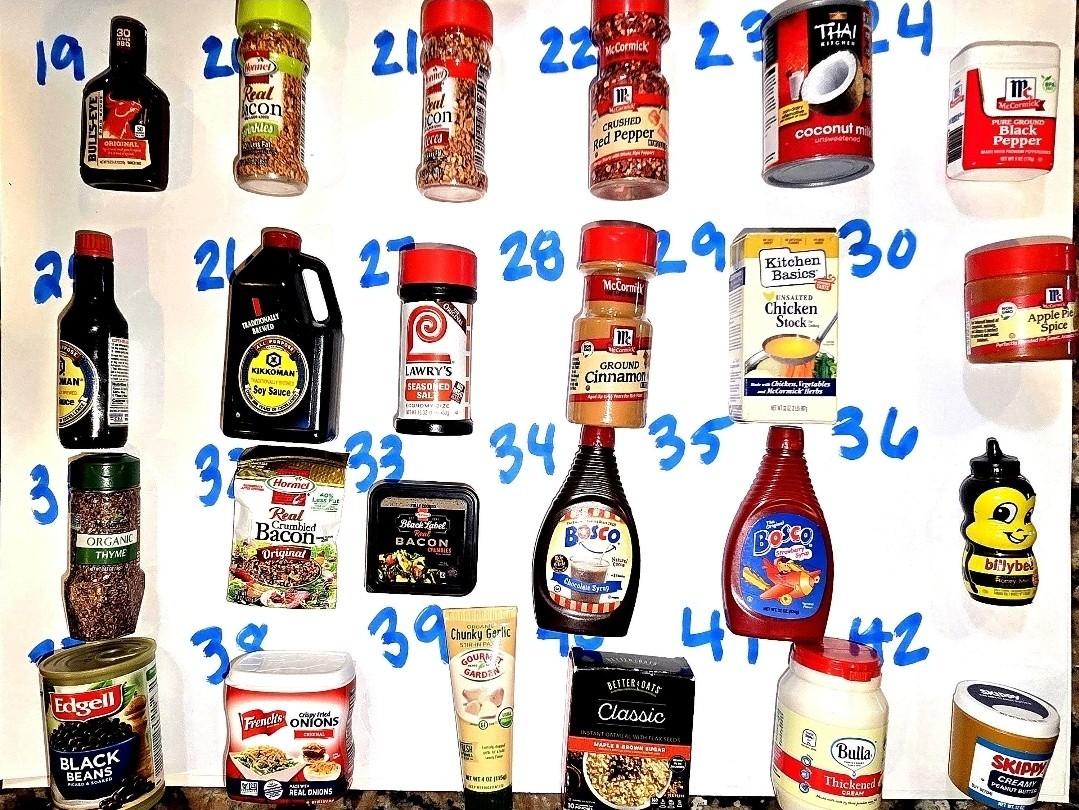 Mini Brands Seasonings Collection | Miniature Spice Bottles, Sauces, Syrups