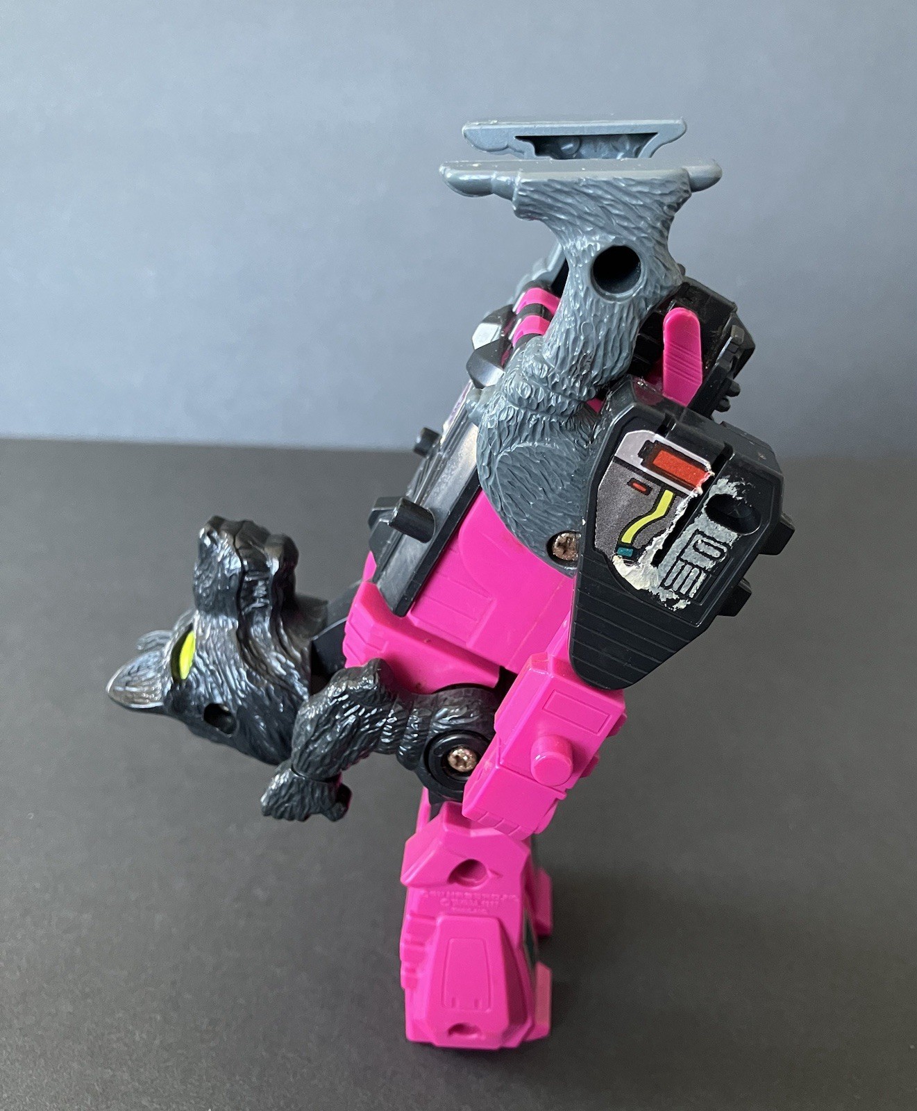 Transformers G1 1987 FANGRY and Brisko Headmasters Hasbro Takara, Thailand Made