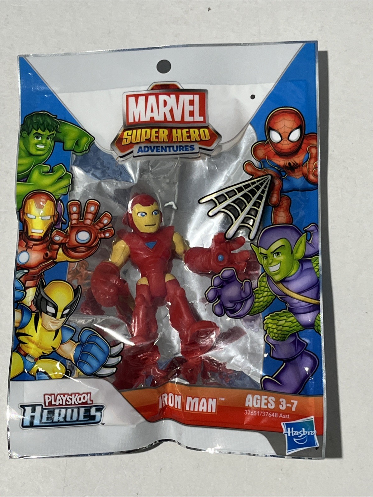 Playskool Heroes Iron Man Marvel Super Hero Adventures Figure Hasbro New