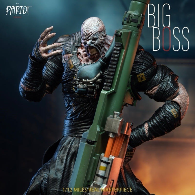 Patriot Studio 1/12 BIG BOSS Resident Evil 3 nemesis toybiz Limtoys palisades