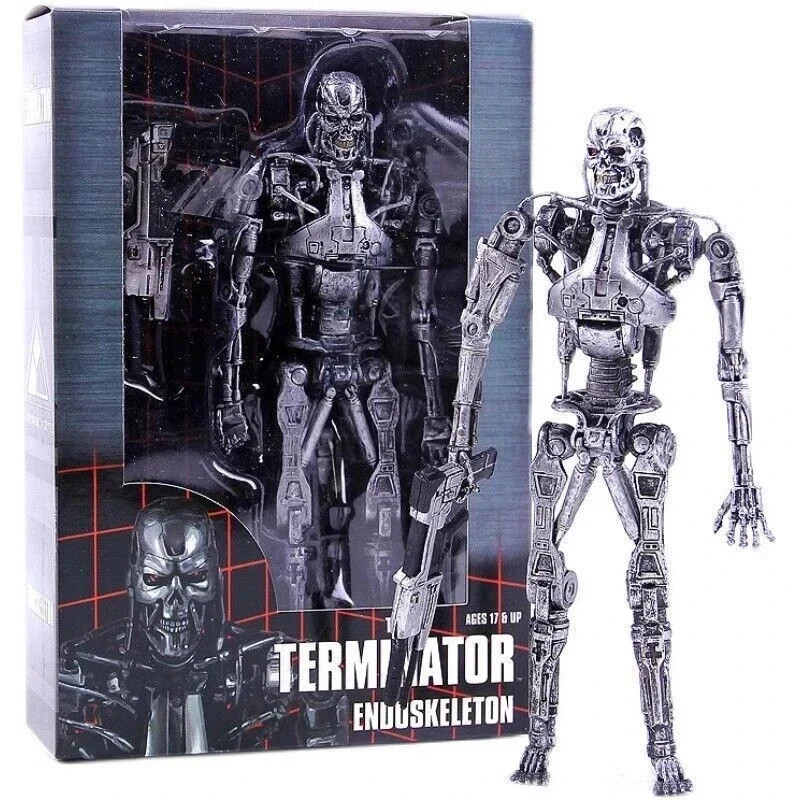 NECA The Terminator T-800 Endoskeleton PVC Action Figure Collectible Model Toy C