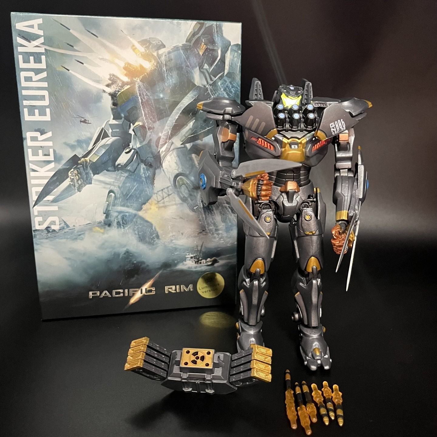 Striker Eureka Jaeger 7″ Movable Action Figure Toy Luxury Pacific Rim Statue