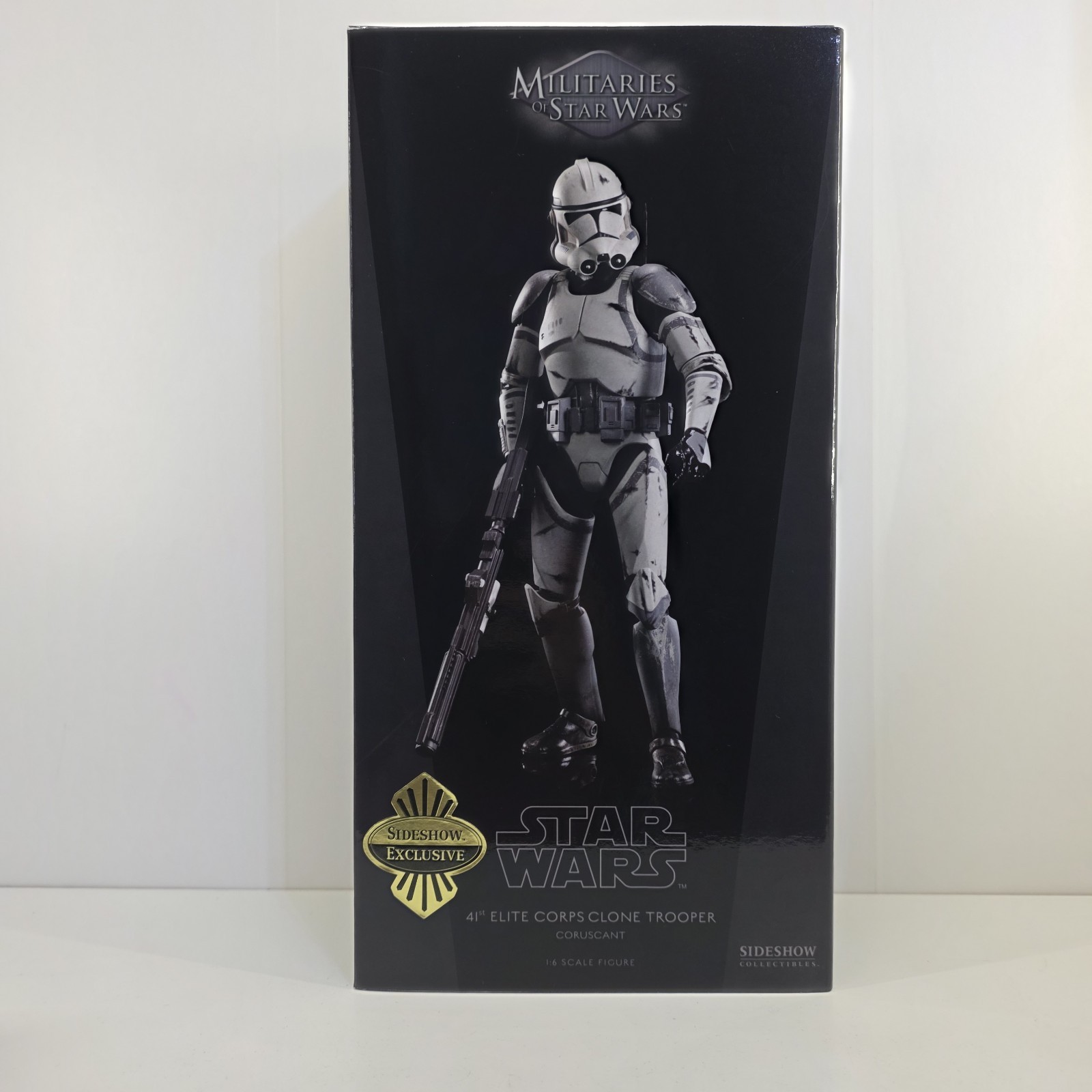 Sideshow Star Wars 41st Elite Corps Clone Coruscant Trooper 12″ Scale EXCLUSIVE