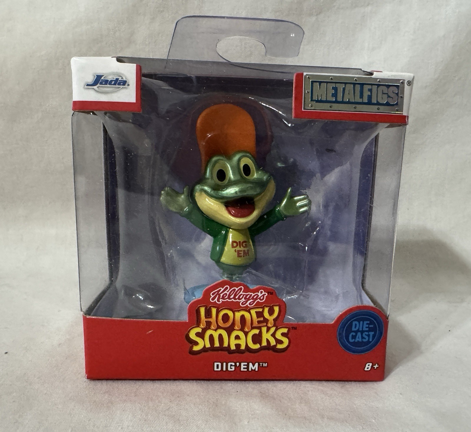 Metalfigs Kellogg’s Honey Smacks DIG’EM 2″ Die-Cast Figure #85242
