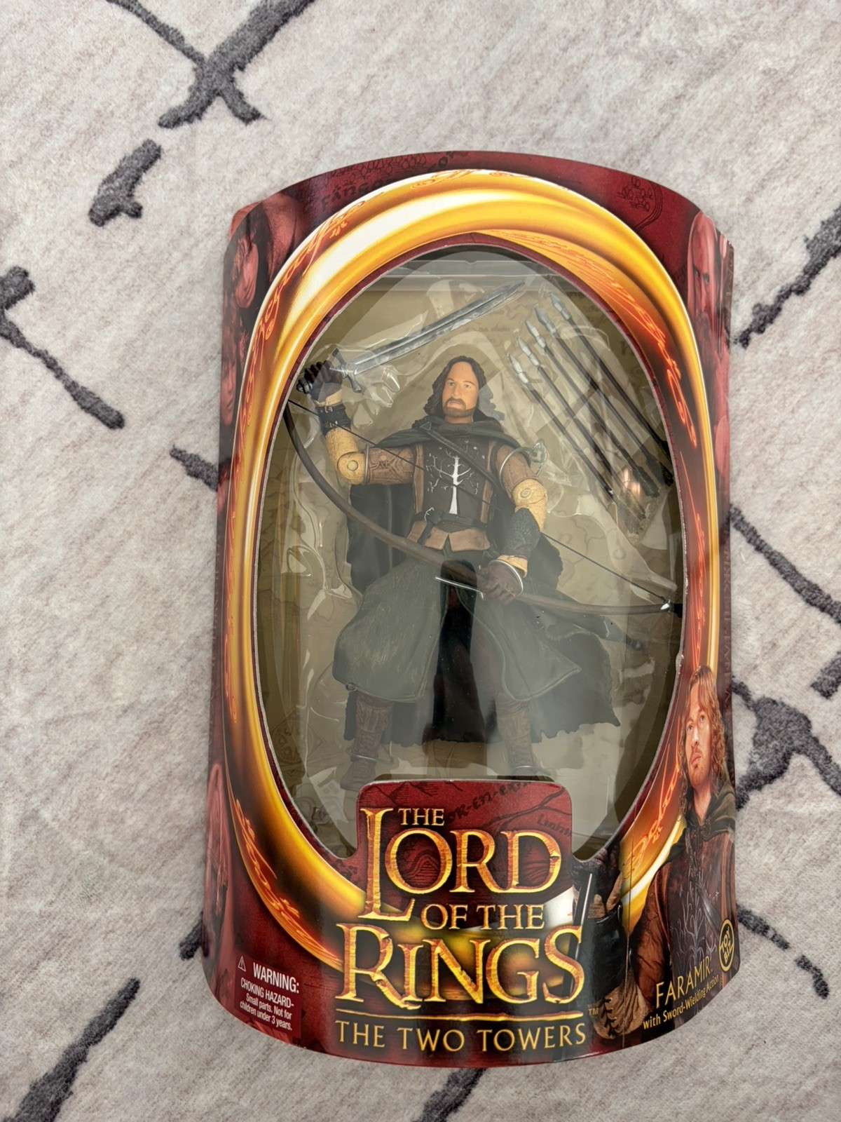 Marvel Toys 2003 LORD OF THE RINGS THE TWO TOWERS WAVE 1 FARAMIR HALF MOON…