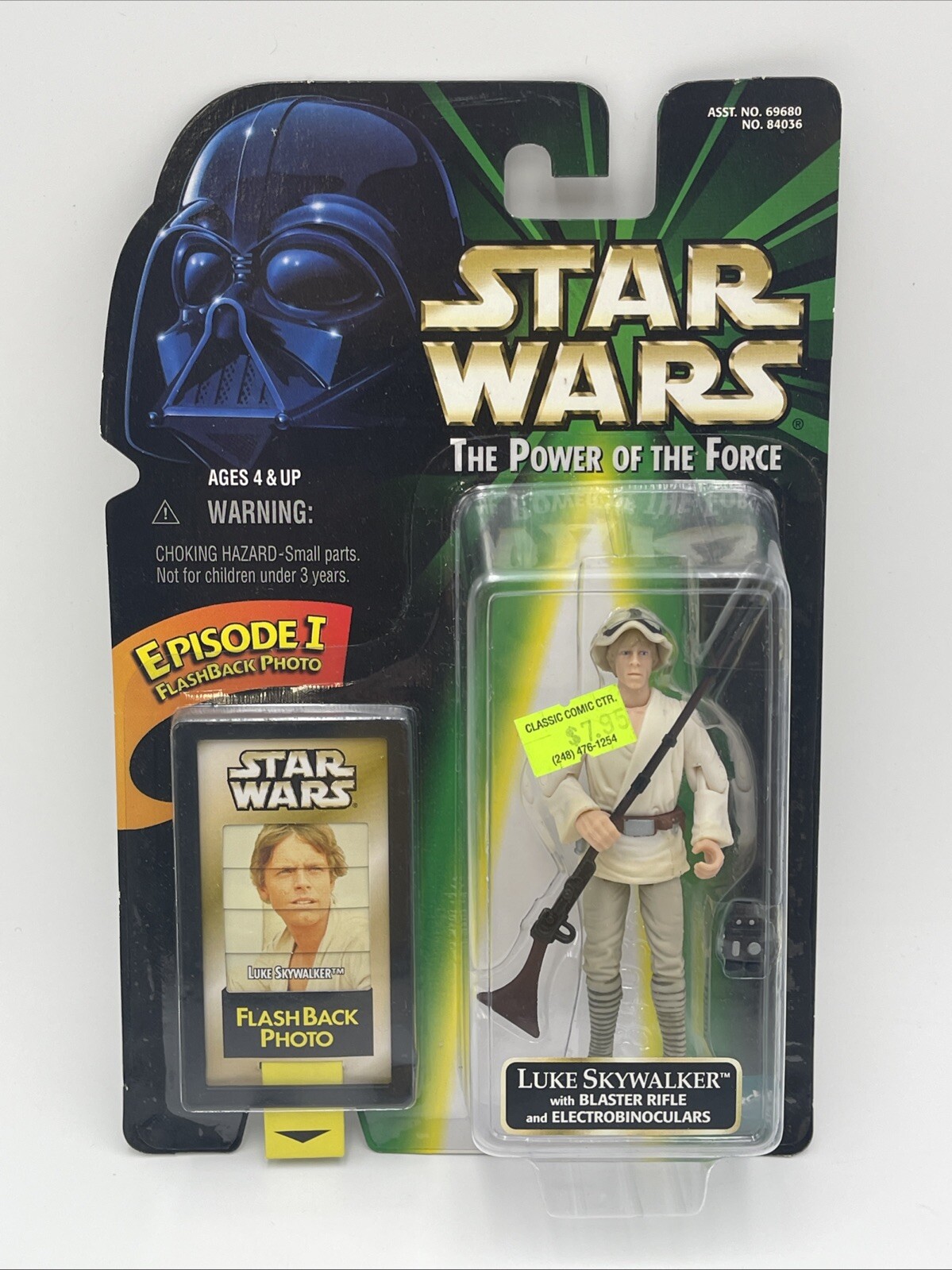 Star Wars Power Of The Force Luke Skywalker Blaster Rifle Electrobinoculars