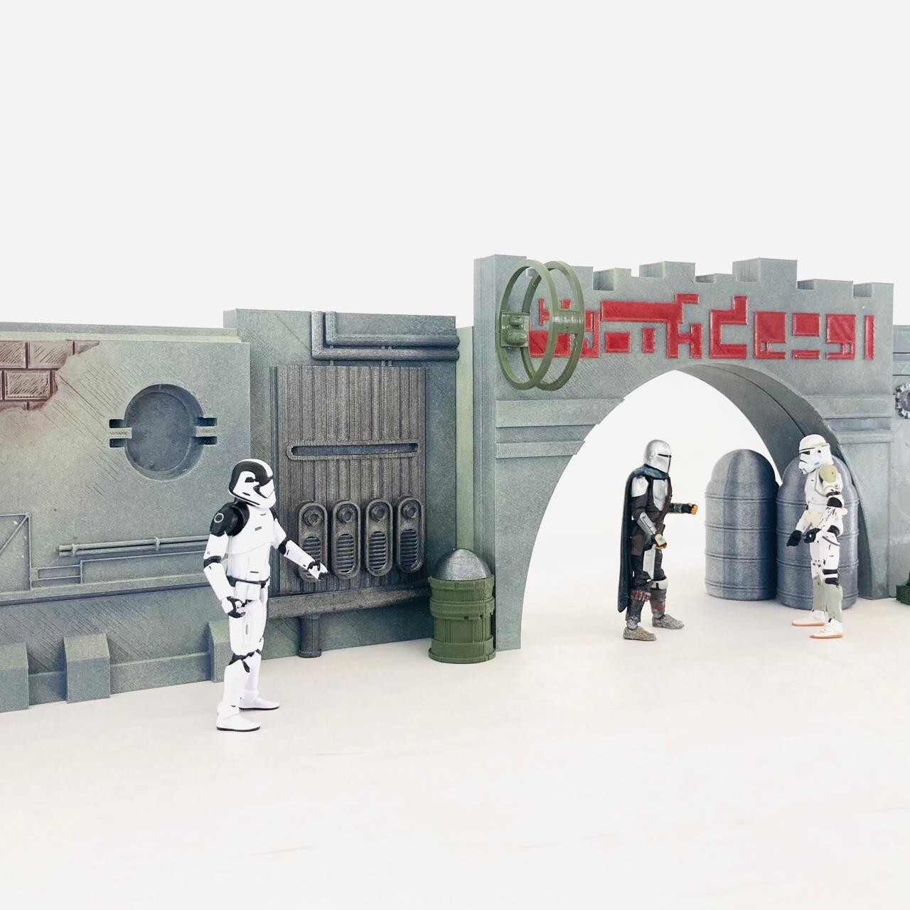 Jedha City Shelf Diorama Parts for 3.75″ & 6″ Fig. Diorama (1:18 & 1:12 scales)