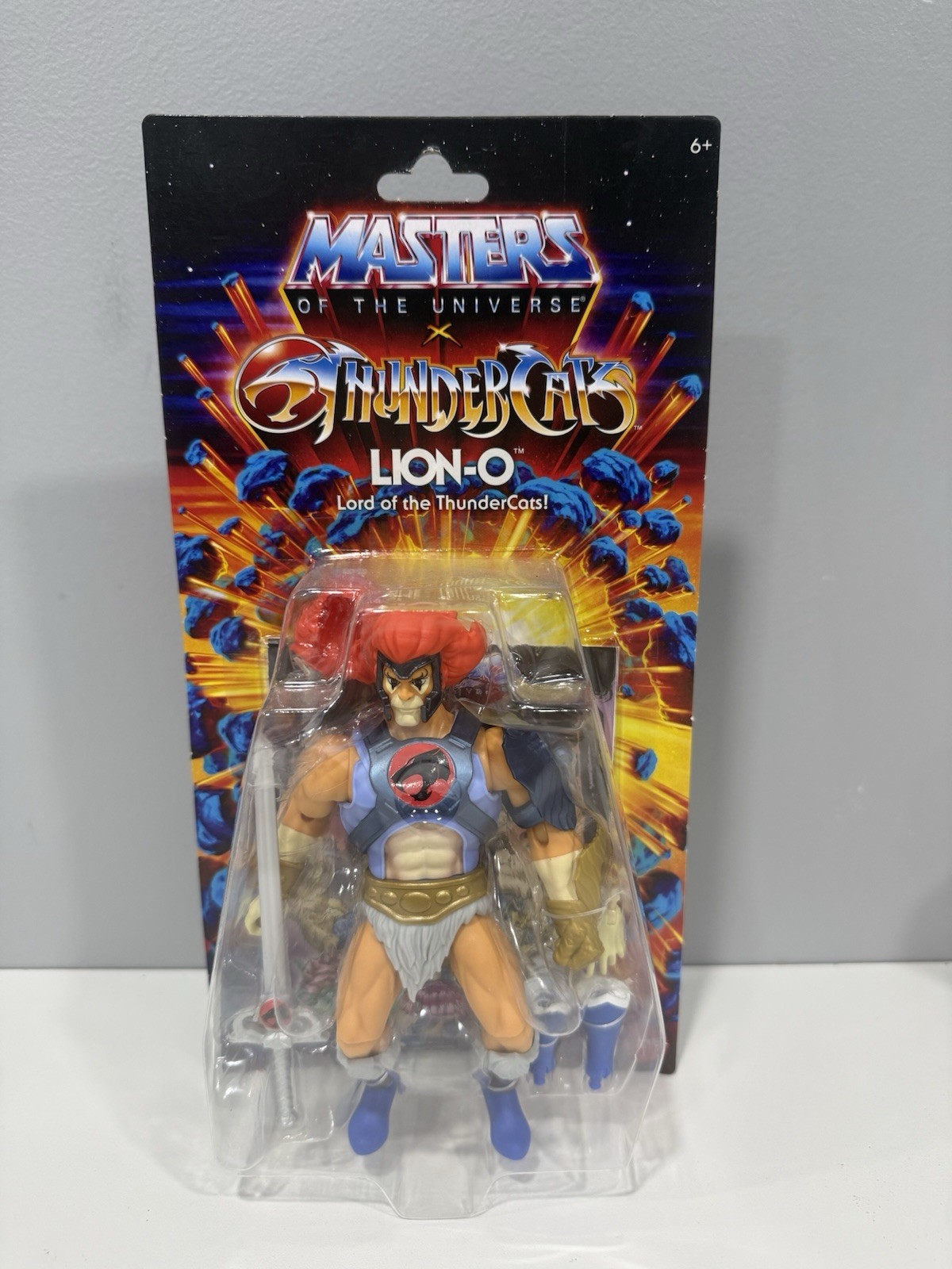 Mattel MOTU Masters of the Universe X Thundercats LION-O, new