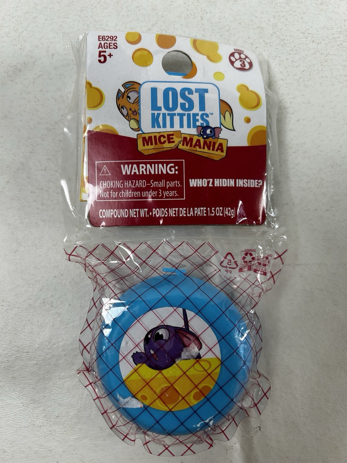 NIB Lost Kitties Series 3 Mice Mania Mystery Figure Hasbro 2018 NEW Toy