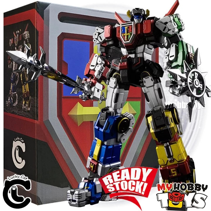 Lucky Cat MC01S Elvis Transformable Robot – Micro Cosmos Voltron 5 Lion / Beast