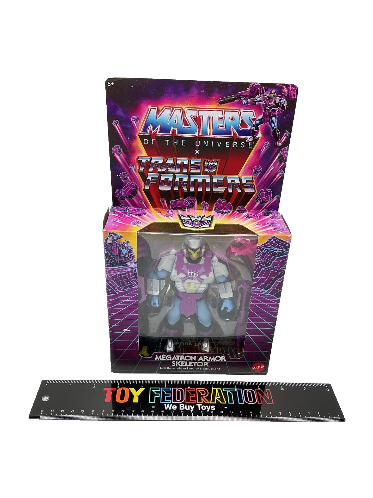 Mattel MOTU Origins & Transformers MEGATRON ARMOR SKELETOR Action Figure