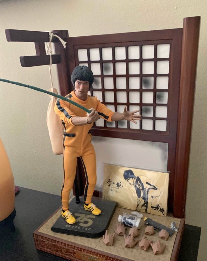 EB Enterbay 1/6 Bruce Lee 75th EB Anniversary GAME OF DEATH Figure Complete