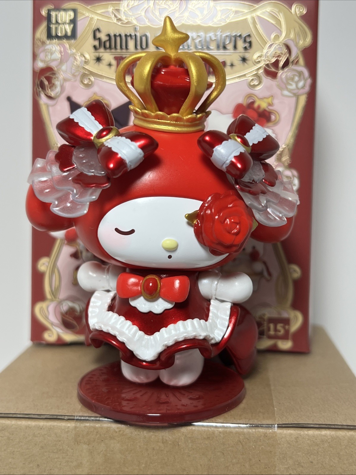 Top Toy Sanrio Might of the Rose My Melody 4” Vinyl Figure New