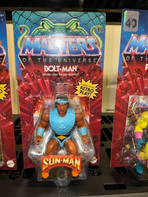 MOTU Masters of the Universe Origins: Lot of 4 Action Figures “Sun Man”….New!!