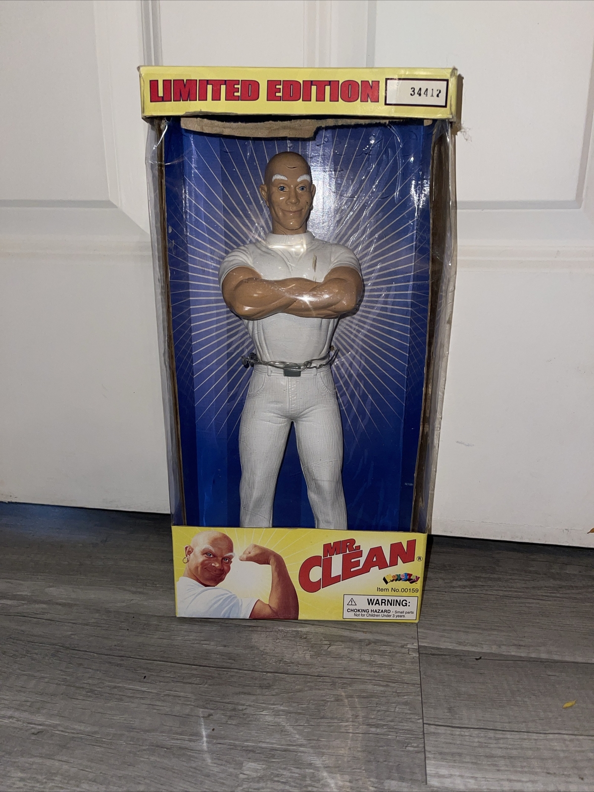 Mr. Clean Limited Edition Advertising Action Figure P&G | 34412 / 100,000