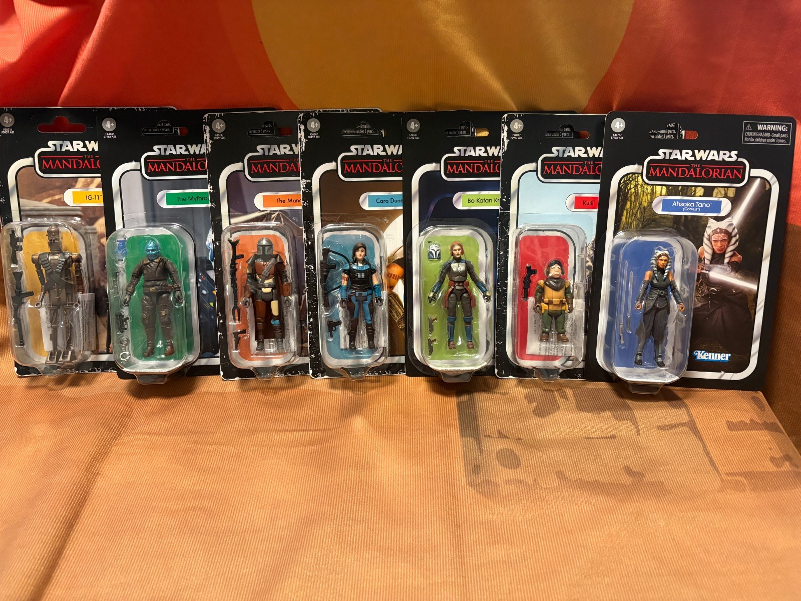 Lot of (7) Star Wars – THE MANDALORIAN Series 3.75″ Action Figures SEE PHOTOS!