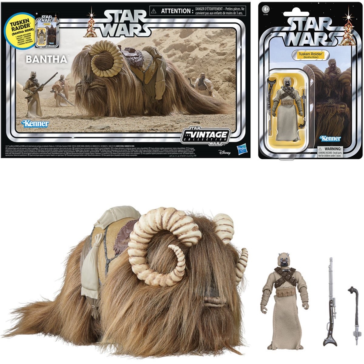 Star Wars Vintage Collection Bantha Tusken Raider