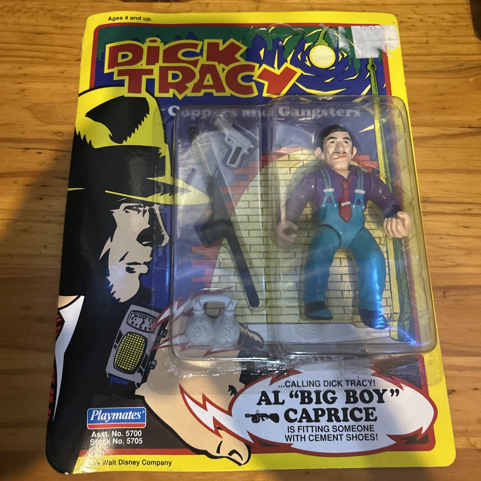 VTG Playmates Dick Tracy Al “Big Boy” Caprice Figure NEW Unpunched