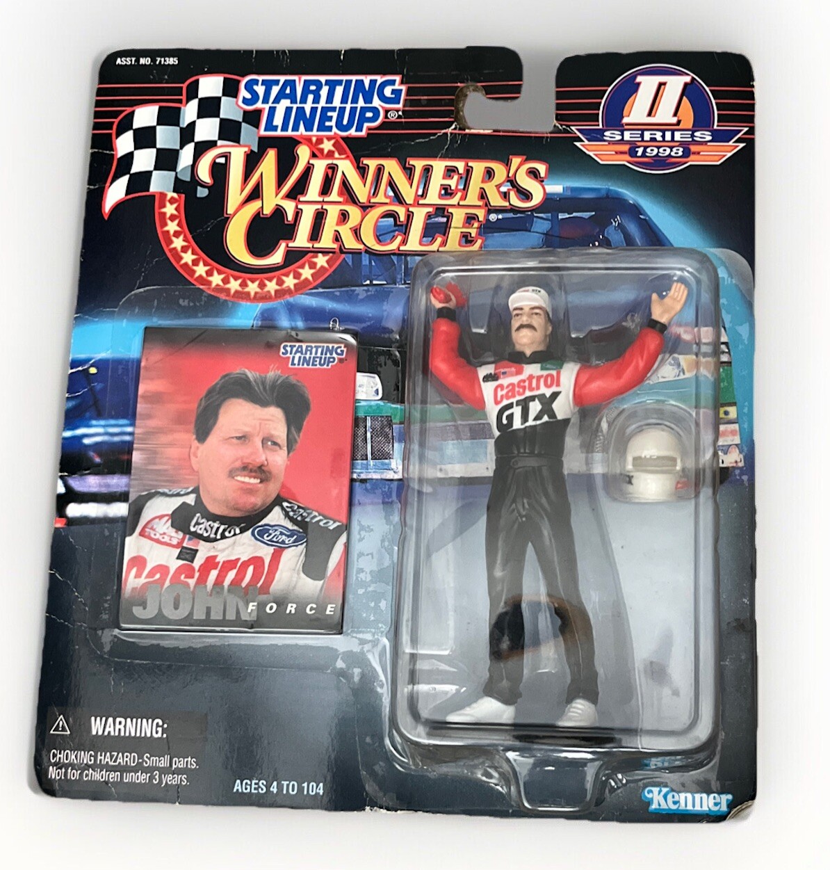 1998 JOHN FORCE STARTING LINEUP WINNER’S CIRCLE NASCAR NHRA RACING ACTION FIGURE