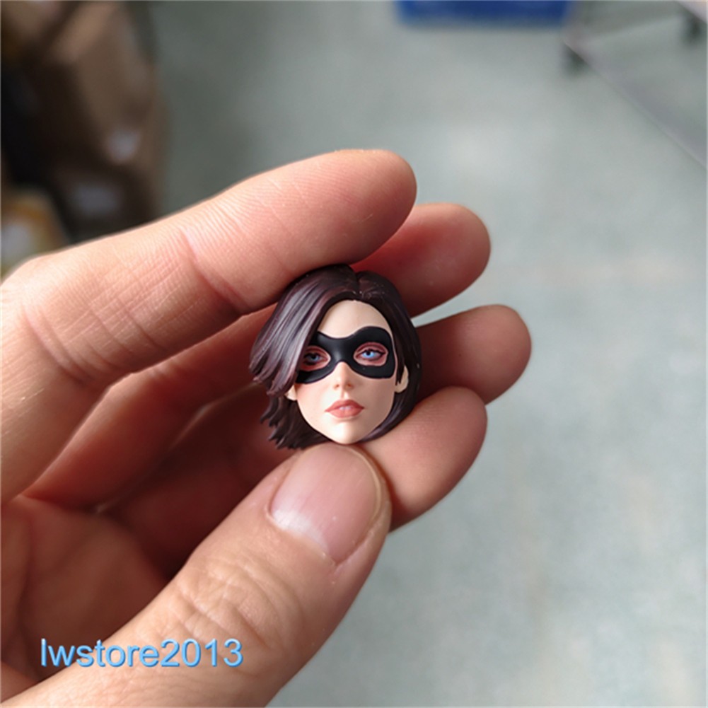 1/6 1/12 1/10 1/18 Beauty Girl Head Model For 12″ 6″ 7″ 3.75″ Female Figure Body
