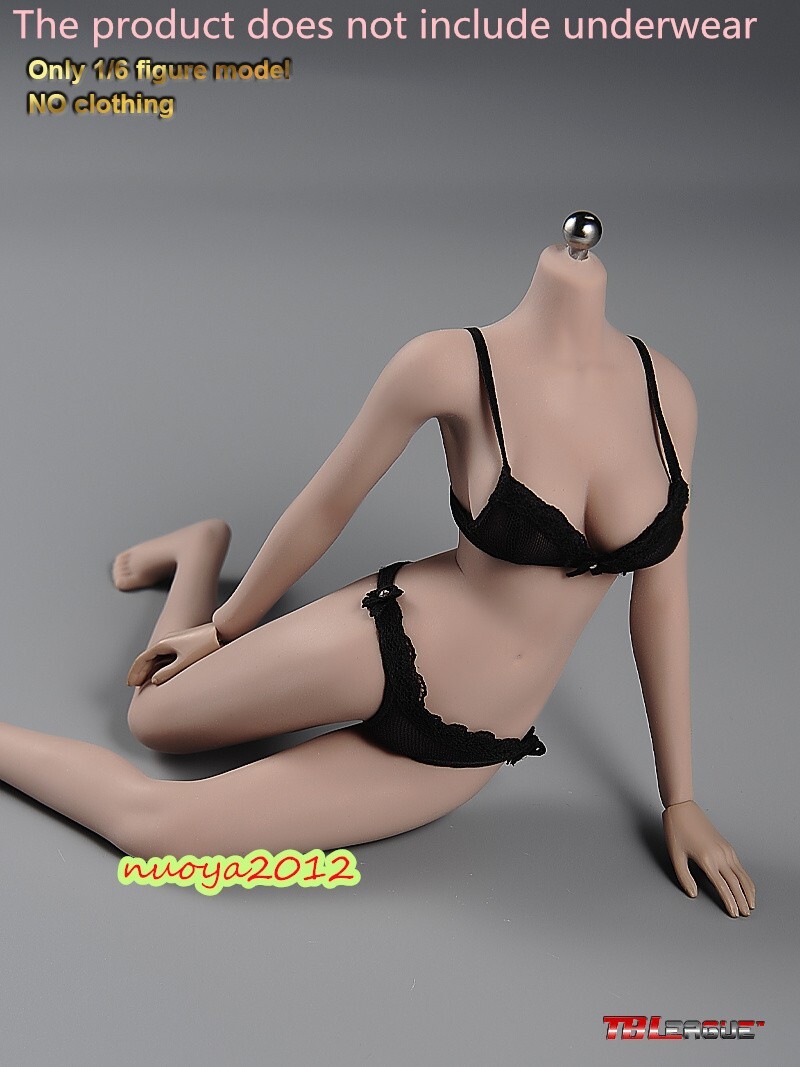 TBLeague 1:6 Large Bust 12″ Suntan Female Action Figure Body Steel Skeleton Toys