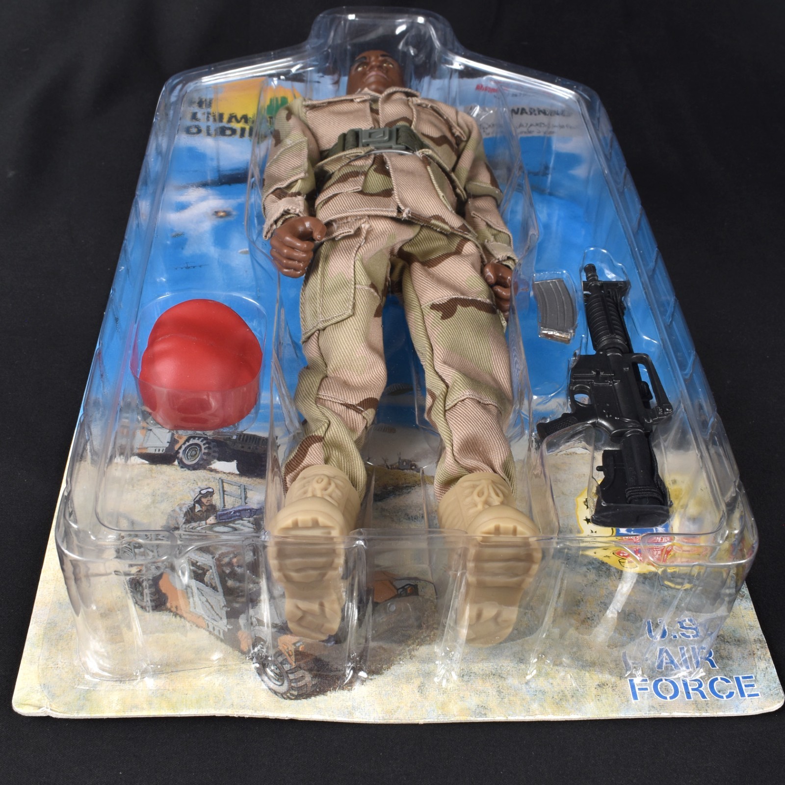 1:6 Ultimate Soldier Combat Controller Desert Camo Uniform AA Black 1999 Figure