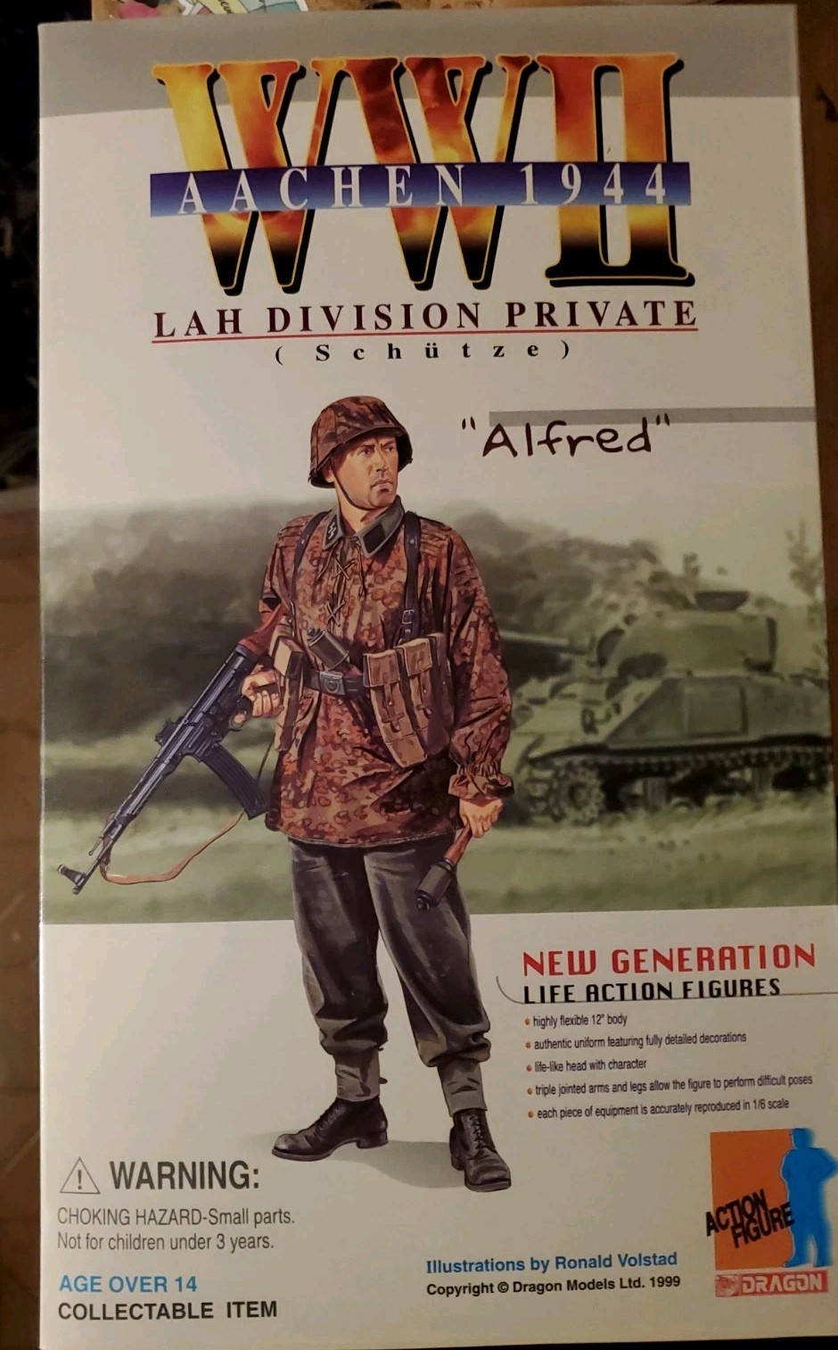 Dragon Models WWII “Alfred” LAH Divison Private (Schütze) Aachen 1944 NIB