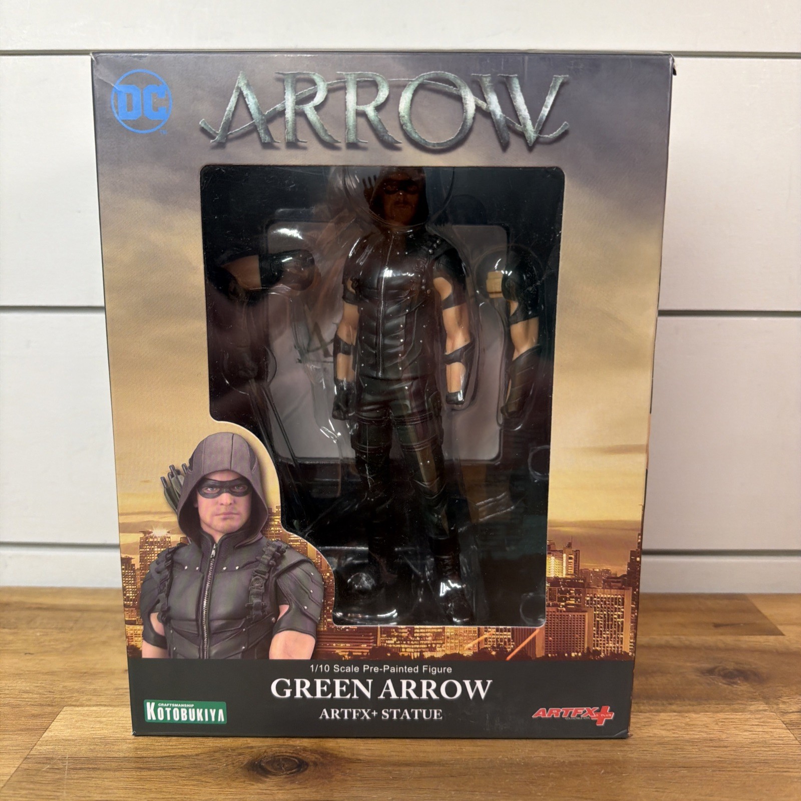 KOTOBUKIYA ARTFX+ DC GREEN ARROW 1/10 SCALE STATUE Preowned CIB Ships Fast!