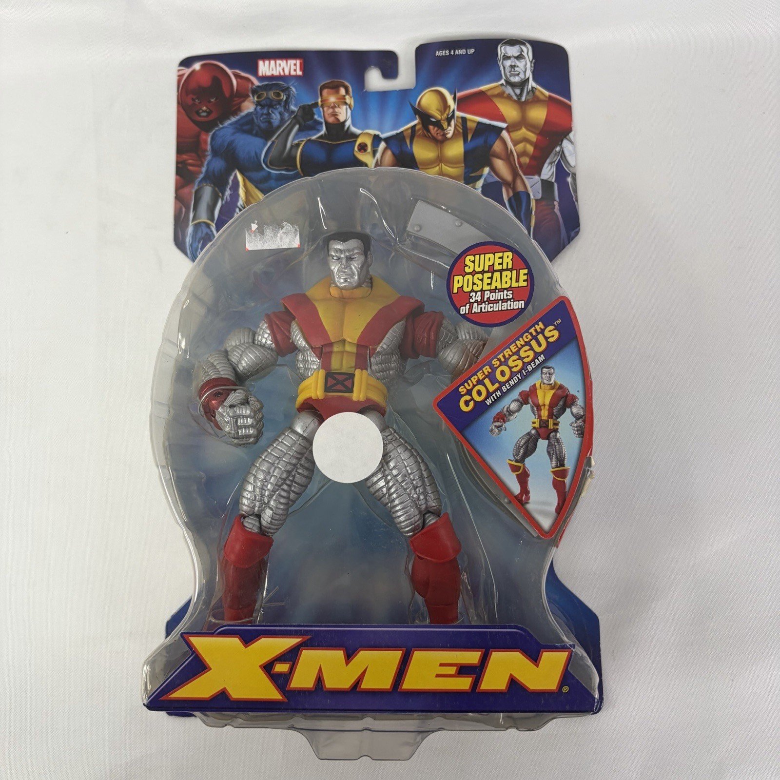 VINTAGE MARVEL X-MEN CLASSICS LEGENDS COLOSSUS 6” ACTION FIGURE TOYBIZ 2006