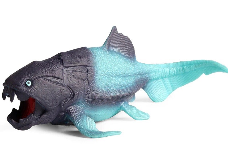 Dunkleosteus Ocean Fish Sea Animal Toy 8 Inch PVC Action Figure Kids Toys Gifts