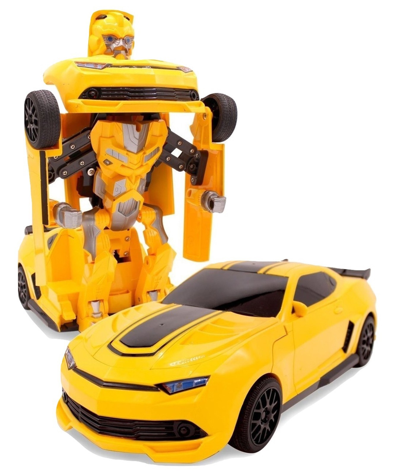 Bumblebee Transformer Action Figures Robot Remote Control Toy Car for Boys