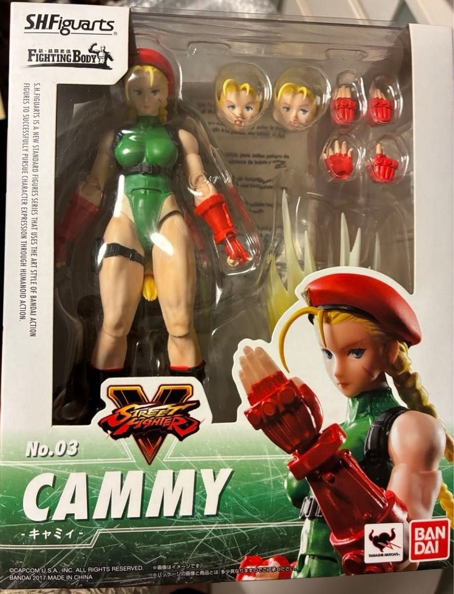 S.H.Figuarts Cammy Figure Street Fighter Tamashii Nations V Bandai From Japan