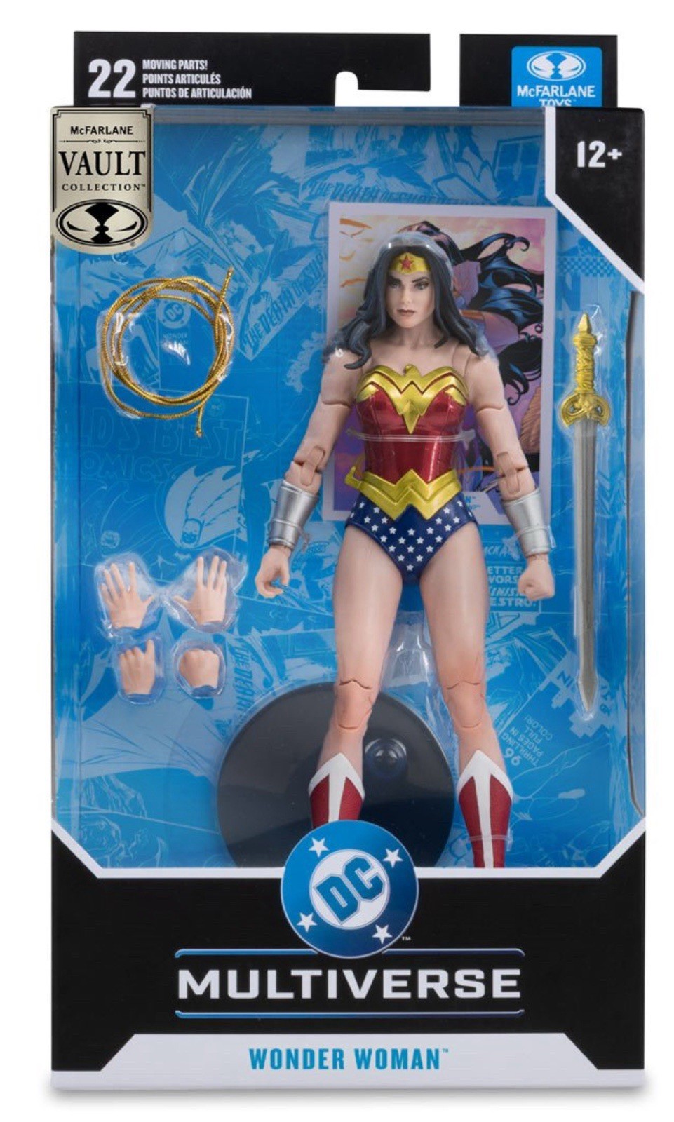 DC McFarlane Vault Collection Wonder Woman Classic Wave 1