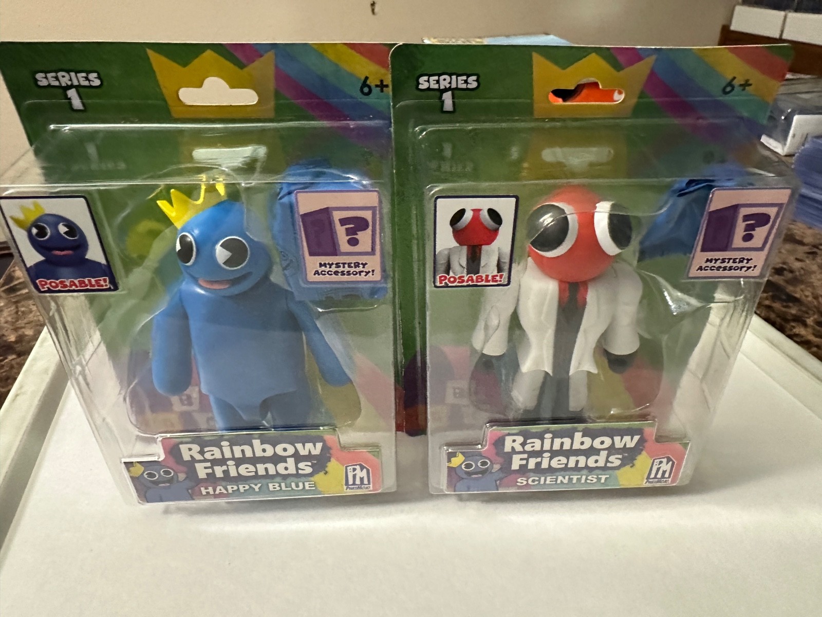 RAINBOW FRIENDS Series 1 Action Figures from PhatMojo NIB – LOT OF 2!