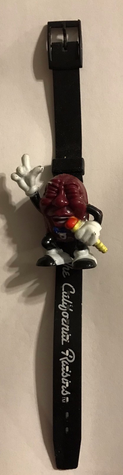 **RARE** VINTAGE ” CALIFORNIA RAISIN” (2 INCH to 2 1/4 INCH TALL) WATCH #250