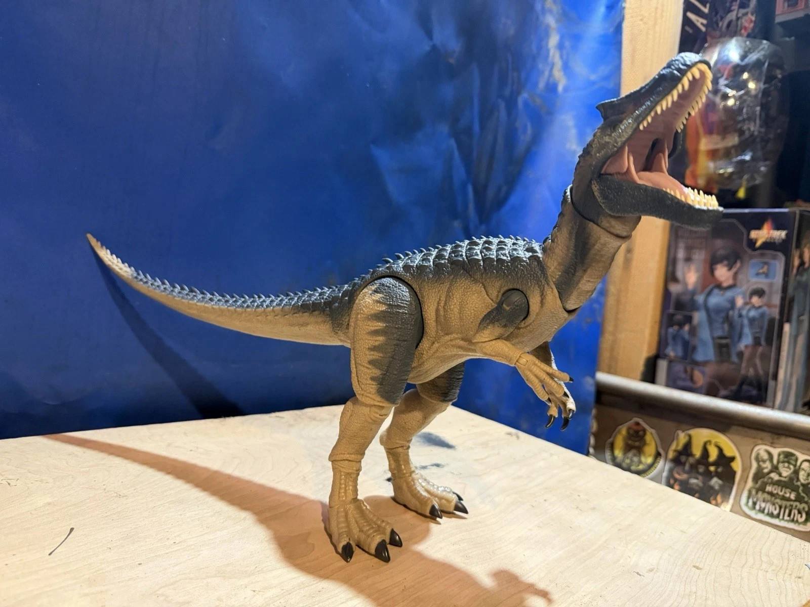 Mattel Jurassic World Hammond Collection Allosaurus Dinosaur Loose Rare Sold Out